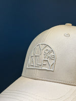 Children's beige canvas cap