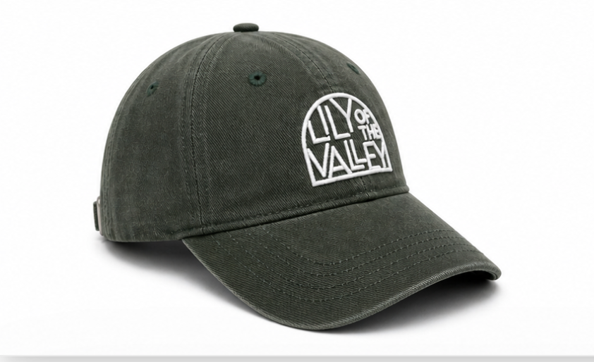 Casquette "baseball" verte