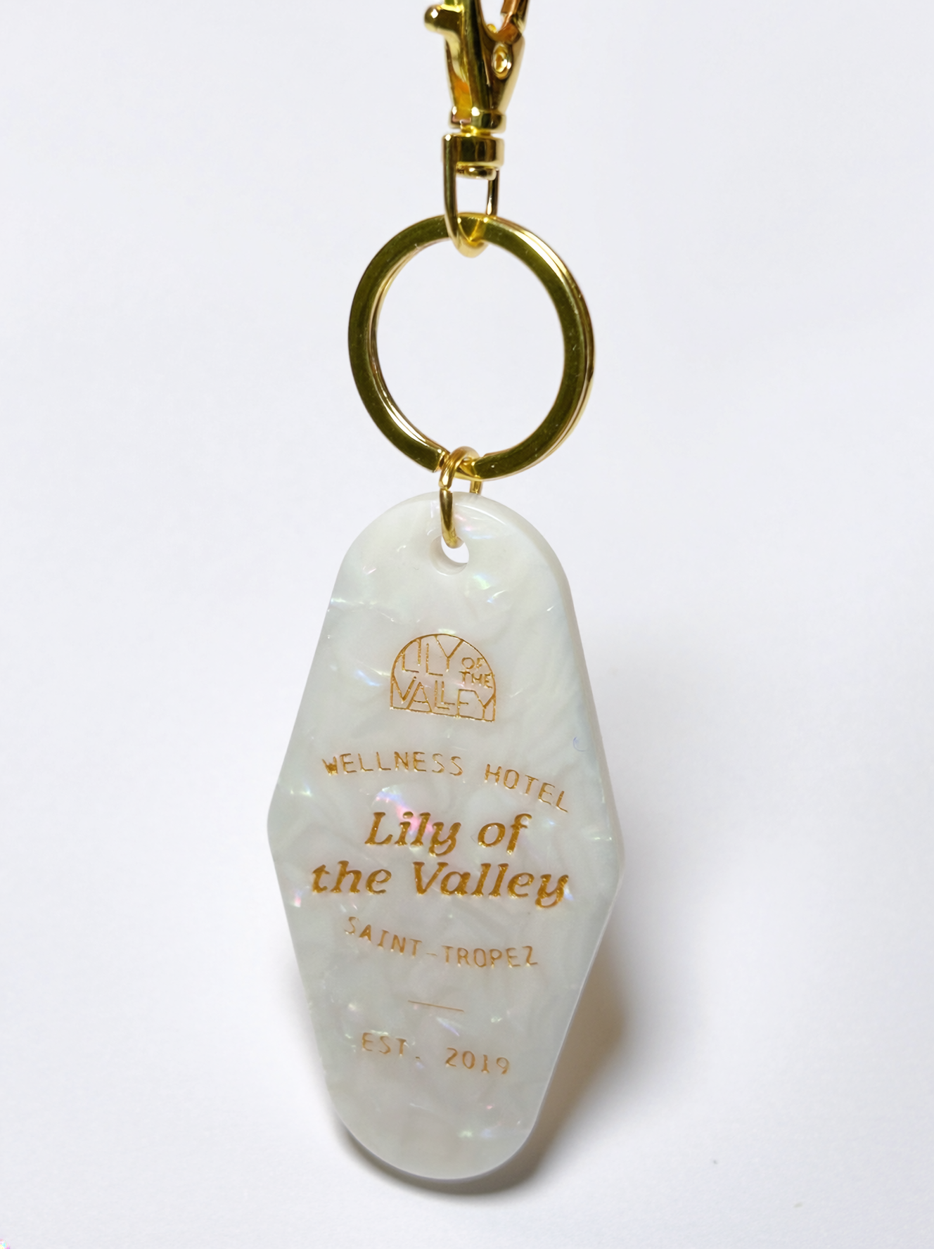 Lily of the Valley keychain